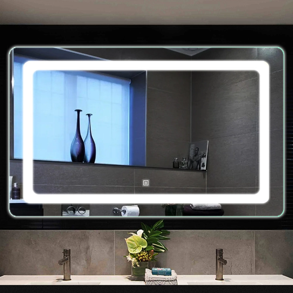 Trang Trí Nhà Cửa Gương Treo Tường Gương Phòng Tắm Bluetooth Gương Trang Điểm LED Gương Thông Minh Nội Thất Salon