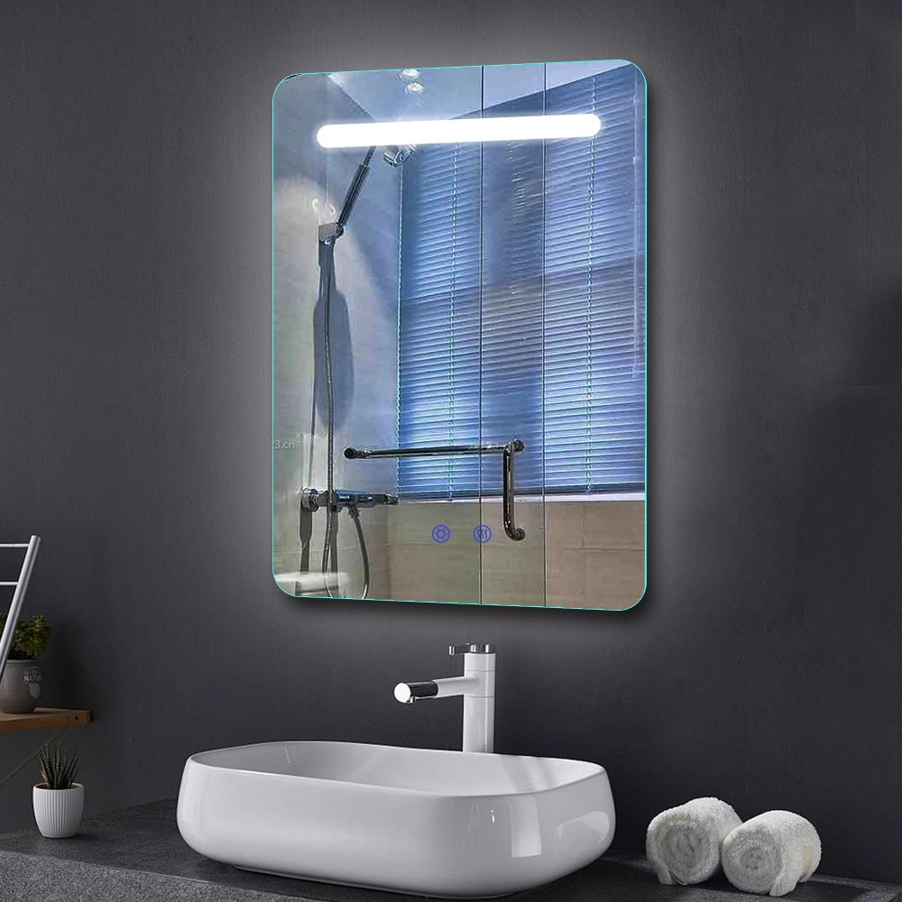 Đèn LED Thông Minh Gương Treo Tường Gương Trang Trí Nhà Cửa Bluetooth Gương Trang Điểm Phụ Kiện Phòng Tắm Salon Nội Thất Nhà Thông Minh Gương Phòng Tắm