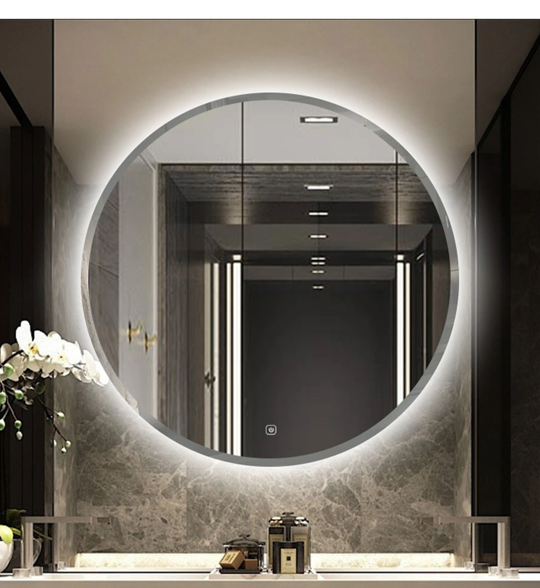Đèn LED Thông Minh Gương Treo Tường Gương Trang Trí Nhà Cửa Bluetooth Gương Trang Điểm Phụ Kiện Phòng Tắm Nội Thất Salon