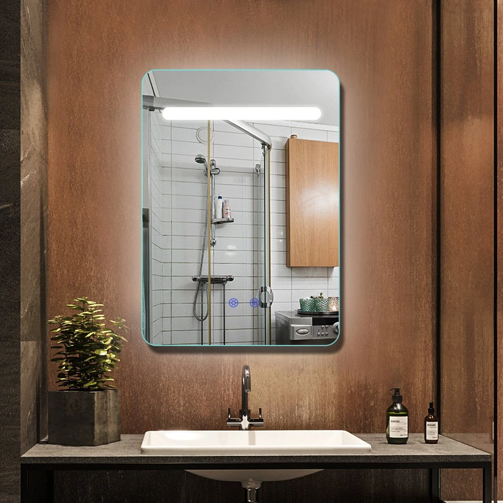 Đèn LED Thông Minh Gương Treo Tường Gương Trang Trí Nhà Cửa Bluetooth Gương Trang Điểm Phụ Kiện Phòng Tắm Salon Nội Thất Nhà Thông Minh Gương Phòng Tắm