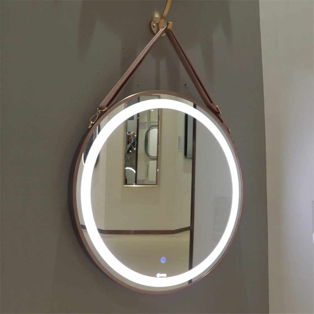 Các Bạn Bán Gương Phòng Tắm 60Cm 80Cm Khách Sạn Trang Trí Treo Tường Tròn Hiện Đại Gương Phòng Tắm Chống Sương Mù Có Đèn LED