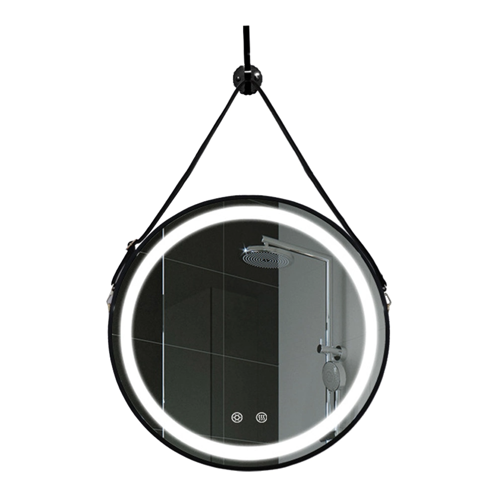 Các Bạn Bán Gương Phòng Tắm 60Cm 80Cm Khách Sạn Trang Trí Treo Tường Tròn Hiện Đại Gương Phòng Tắm Chống Sương Mù Có Đèn LED